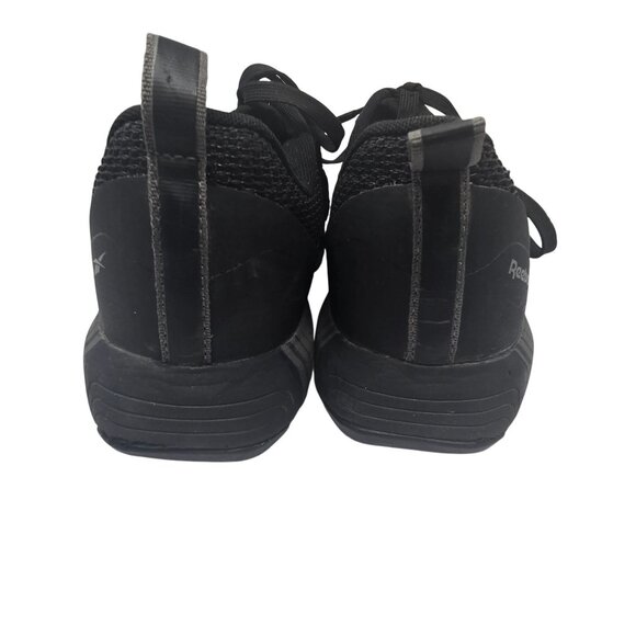 Reebok Work Fusion Flexweave Work Composite Toe Men's Oxfords Size 9M Black - Picture 3 of 9